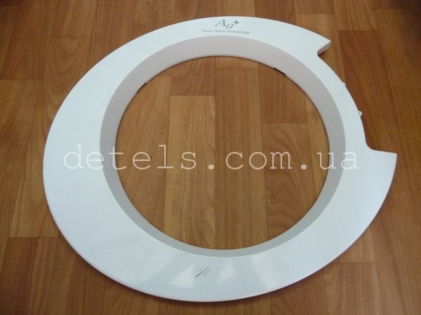 Зовнішнє обрамлення (обичайка) люка Samsung DC63-00411A Ag+ Silver Nano для пральної машини